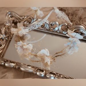 Wedding hair piece by me